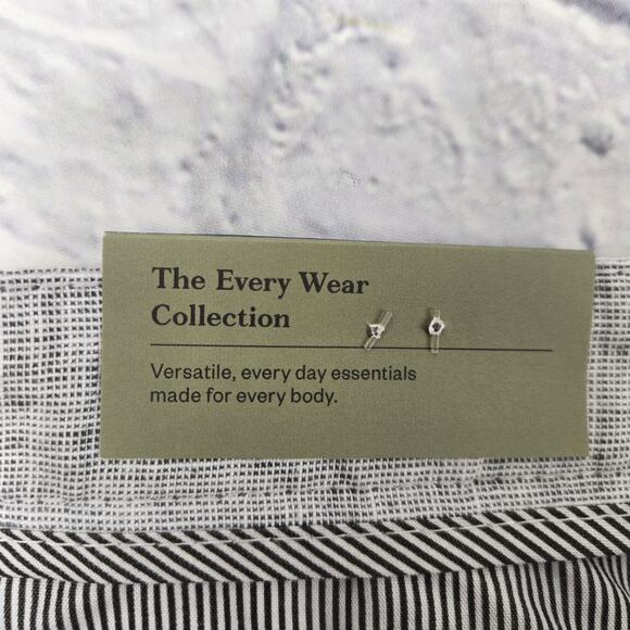 NWT Goodfellow Men's Linen Blend Shorts Gray Flat Front Every Wear Preppy sz 38 - Picture 6 of 9